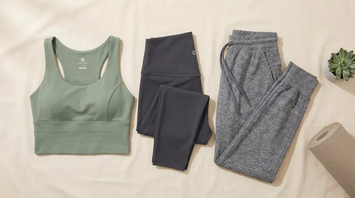 CRZ YOGA アスレチックウェアの着用シーン